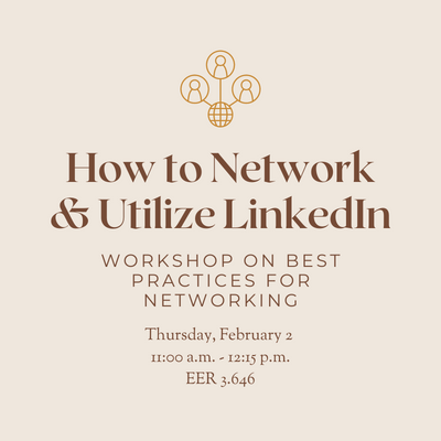How to Network & Utilize LinkedIn | Center for Dynamics and Control of ...