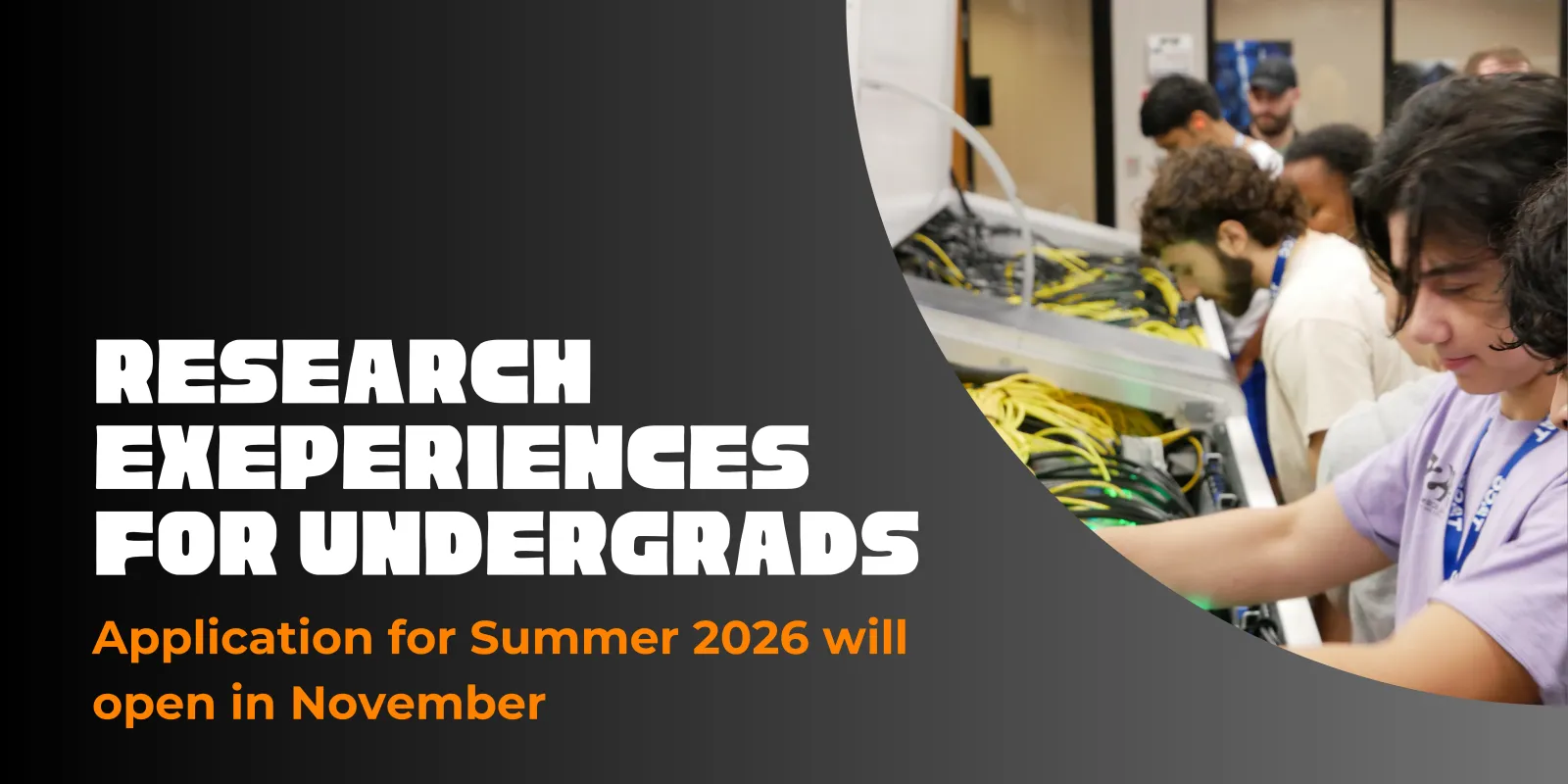 Program banner: application for summer 2026 will open in November