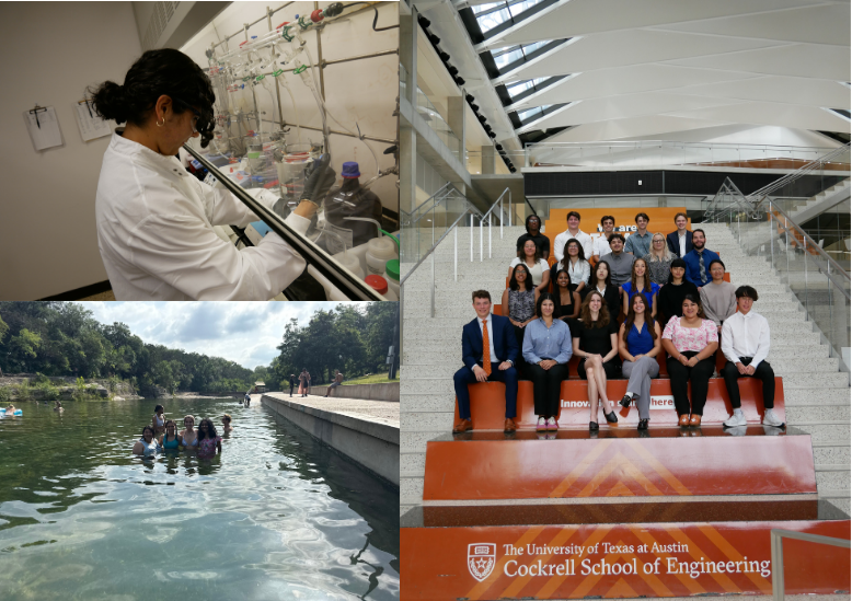 Photo collage of students