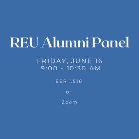 reu alumni panel 2023