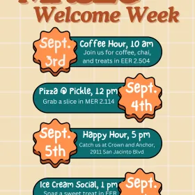 Welcome Week Flyer