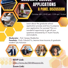 Graduate Application Panel Flyer