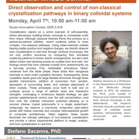 Flyer for Seminar