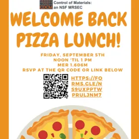 Pickle pizza party flyer