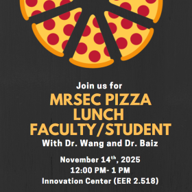 Flyer for pizza event