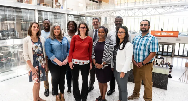 The leaders of the new Center for Equity in Engineering at The University of Texas at Austin.